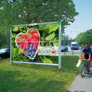 Bockhop Grossflächenplakatierung