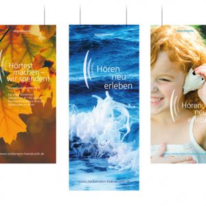 Nockemann Deckenhänger im Ladenlokal