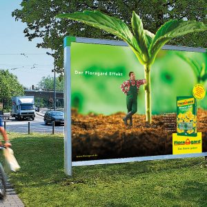 Floragard Grossflächenplakat