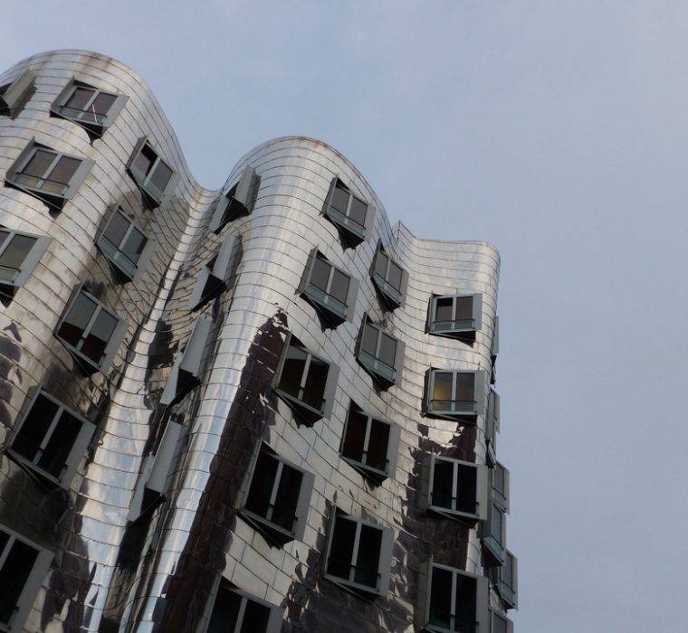 Neuer Zollhof Düsseldorf - by Frank Gehry